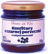 Organic blackcurrant jam 200 g - direct from the village
